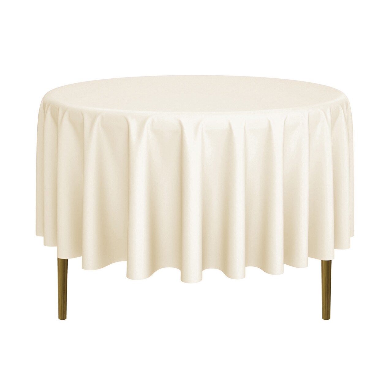 Lann's Linens - 20 Premium Round Tablecloths for Wedding / Banquet / Restaurant - Polyester Fabric Table Cloths